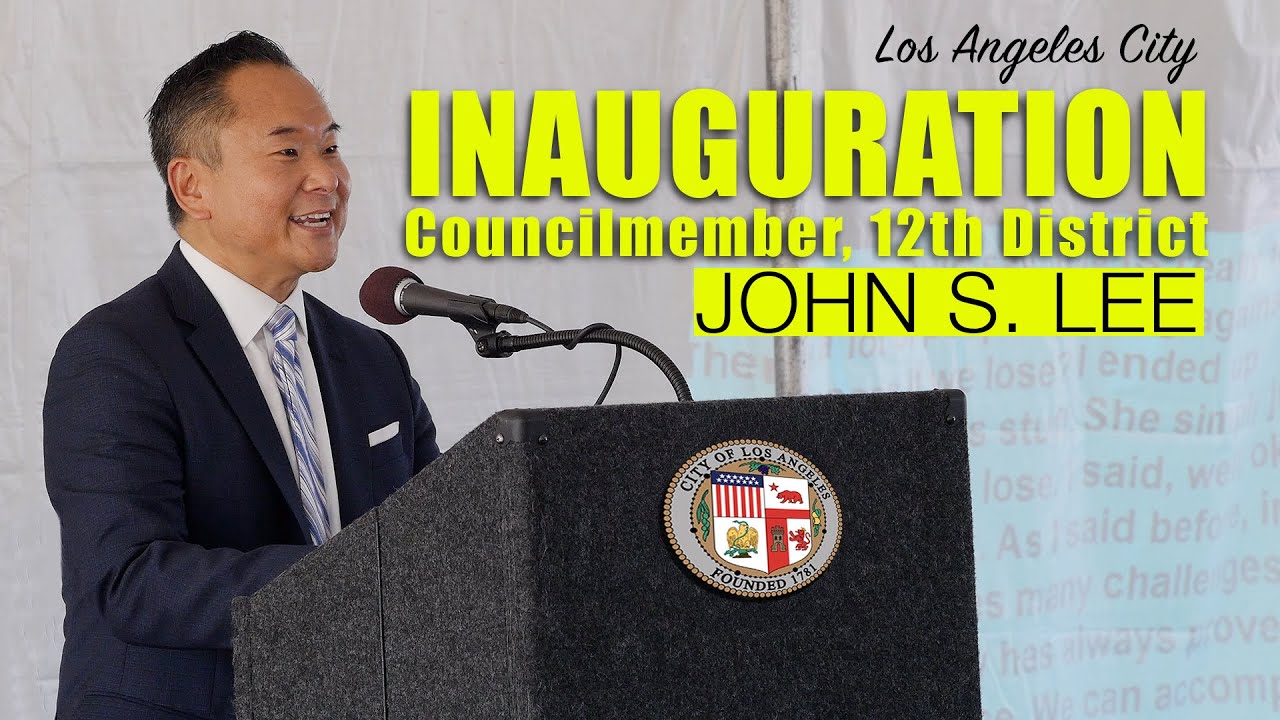 John S. Lee CD12 Inauguration Ceremony