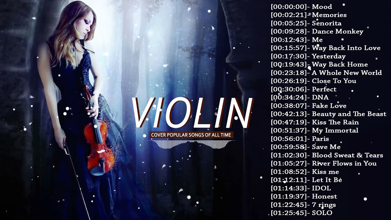 Top 50 Violin Covers of Popular Songs 2023 - Best Instrumental Violin Covers Songs All Time