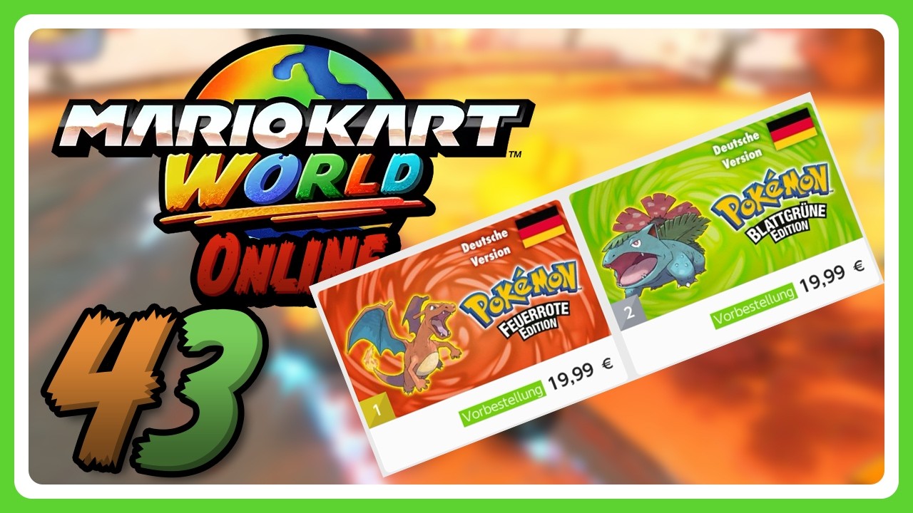 Alter Mann regt sich über Pokémon auf | Mario Kart World Online Part 43