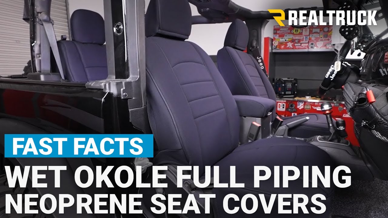 Wet Okole Full Piping Neoprene Seat Covers Fast Facts