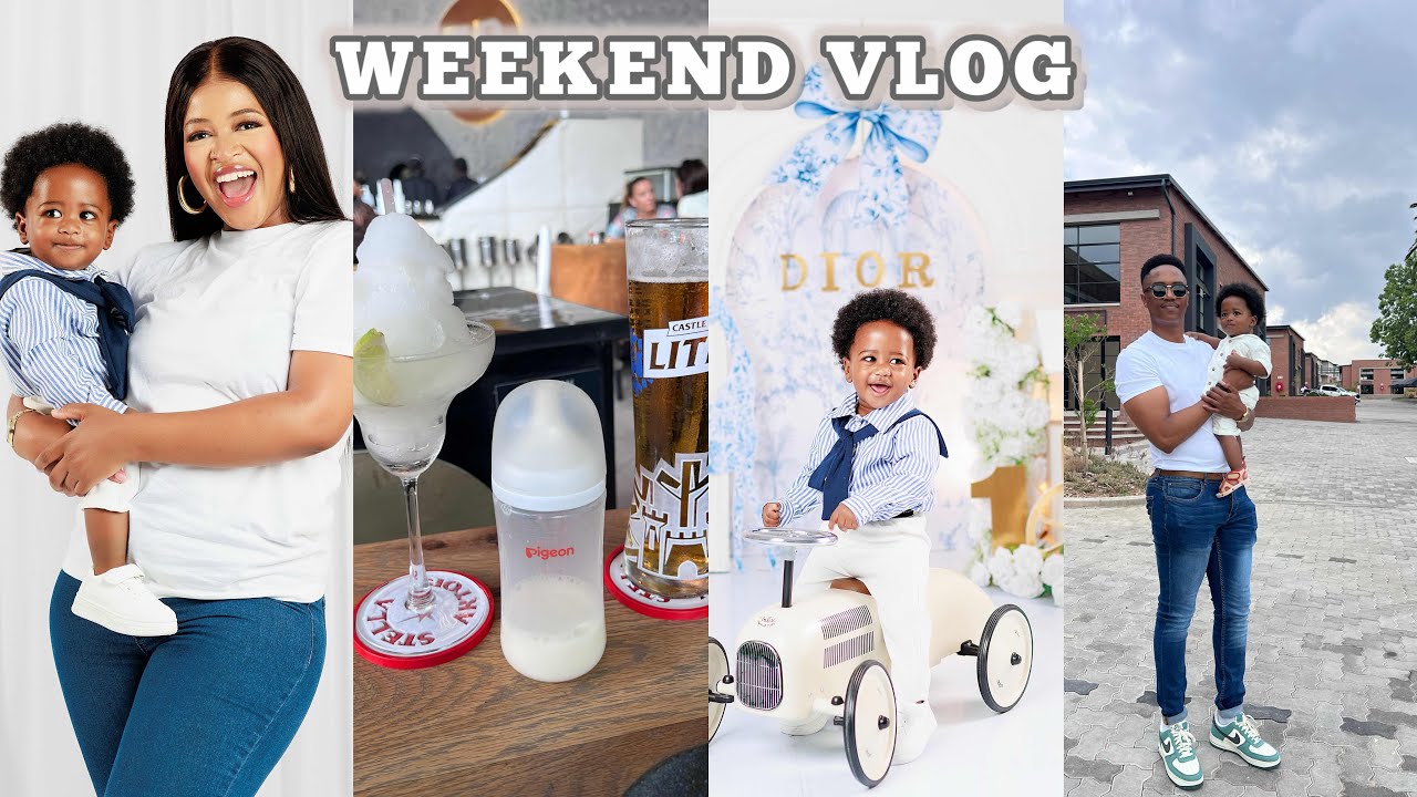 VLOG: Breakfast, Driving to Joburg, Hello's 1st Birthday Photoshoot, Lunch, Shopping With My Sister