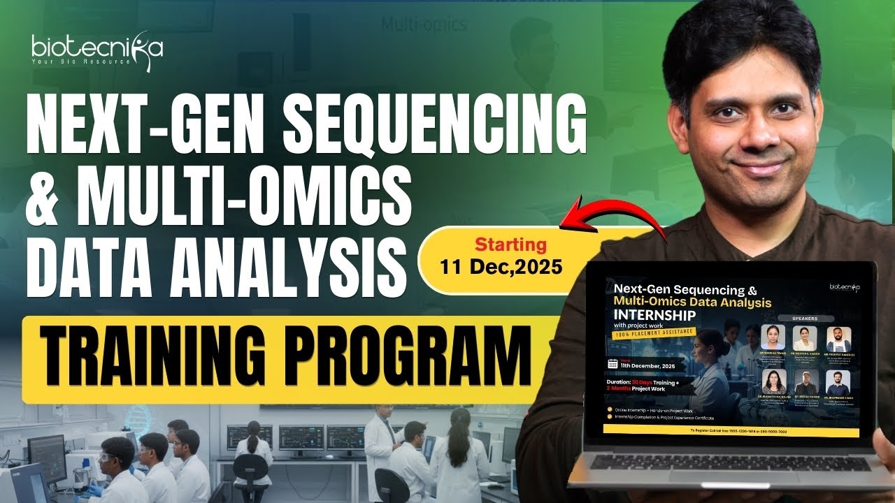Next-Gen Sequencing & Multi-Omics Data Analysis Training Program &ndash; Starts 11 December
