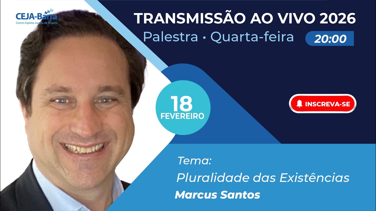 Pluralidade das Existências - Marcus Santos - 18/02/2026