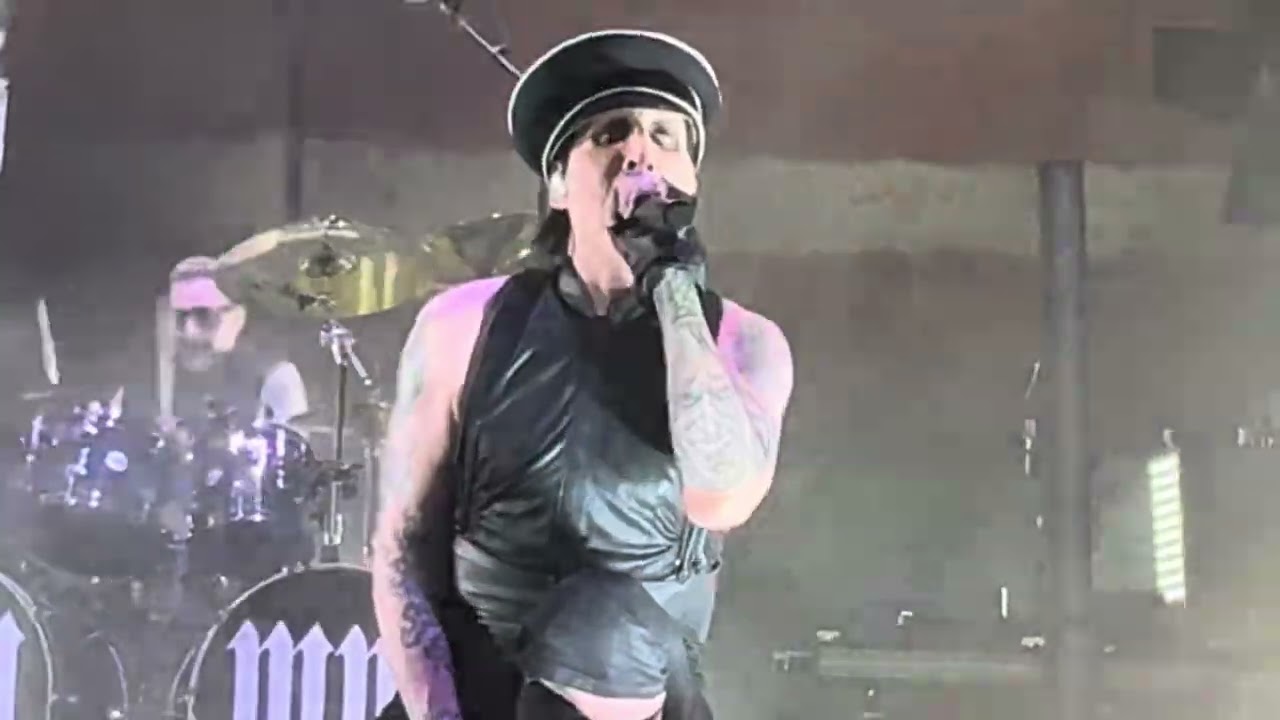 The Beautiful People by Marilyn Manson live @ 2024 Tour Albuquerque New Mexico Isleta Amphitheater