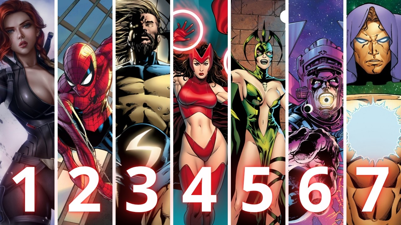 los 7 niveles de poder del universo Marvel