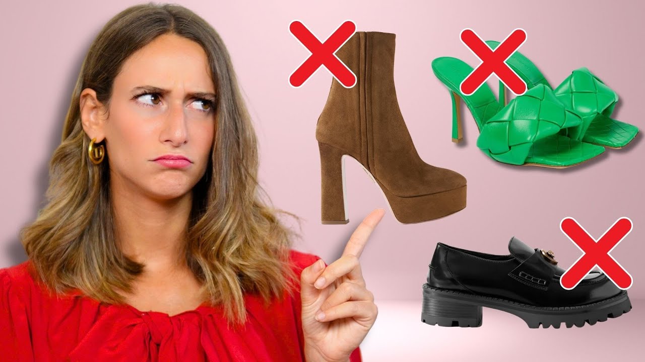 9 SCARPE CHE UNA DONNA ELEGANTE NON INDOSSEREBBE MAI