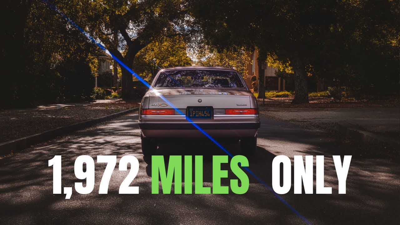 🔥Rare Find! 1986 Ford Thunderbird with Under 2,000 Miles—No Reserve Auction!