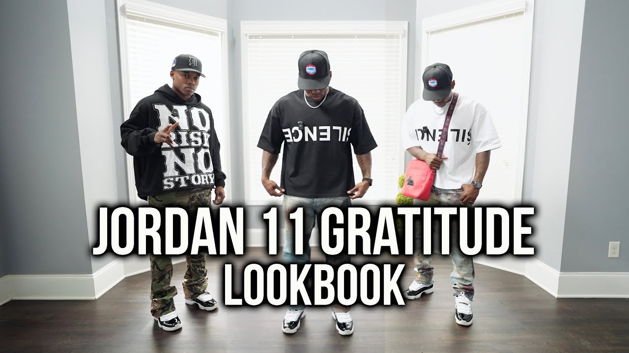 5 идей нарядов для Air Jordan 11 GRATITUDE | Вдохновение для мужских образов