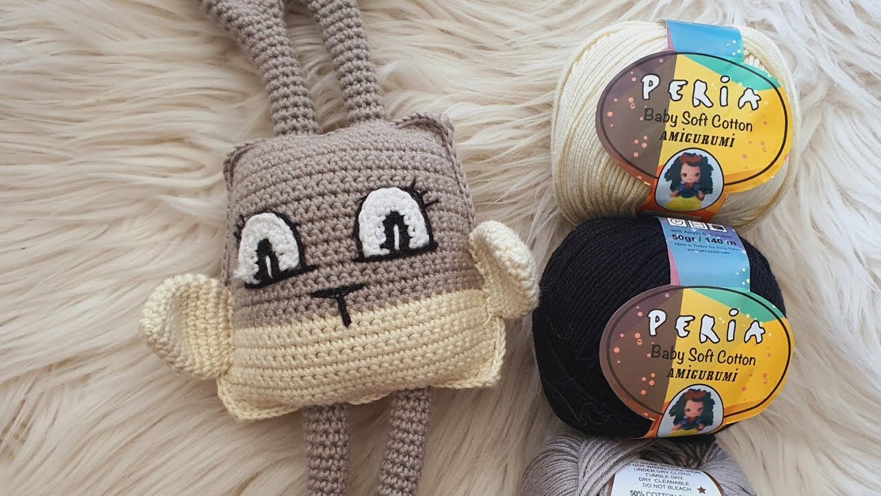 UZUN BACAKLI TAVŞAN englishsubtitle RABBİT RECİPE #rabbitamigurumi