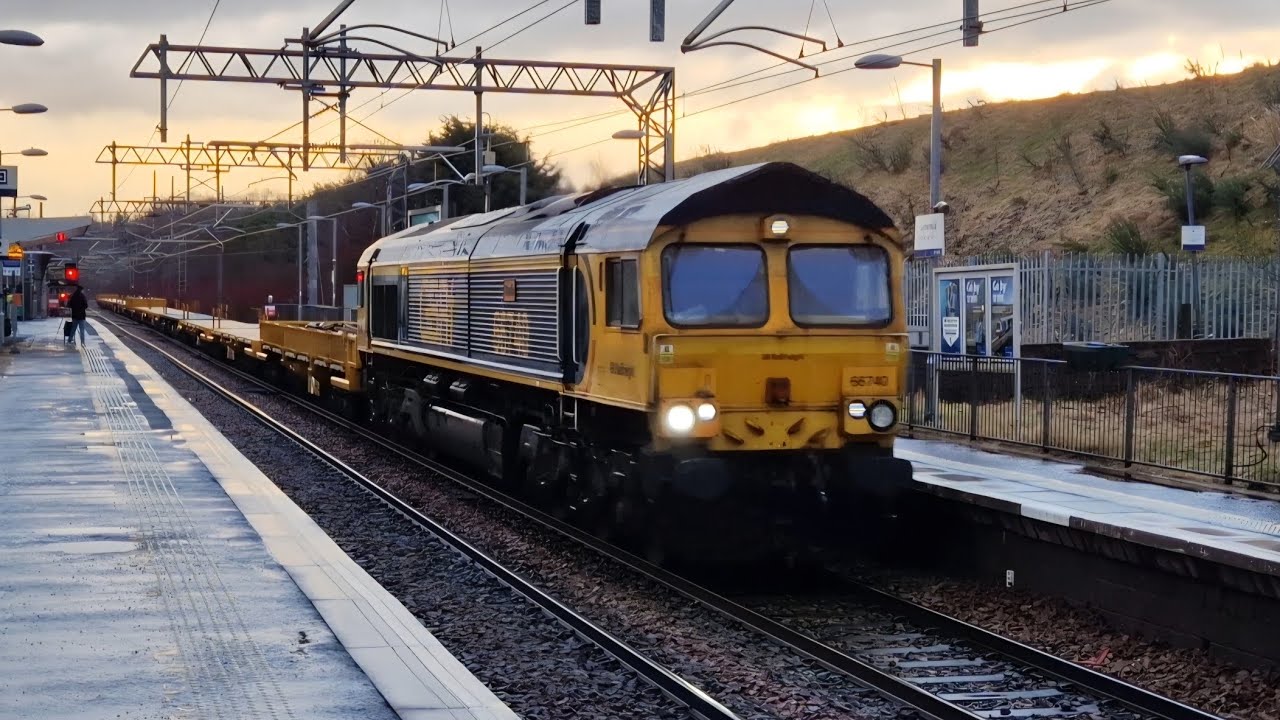 Engineering Trains, Freight, And MORE!!!! At Greenfaulds And Cumbernauld