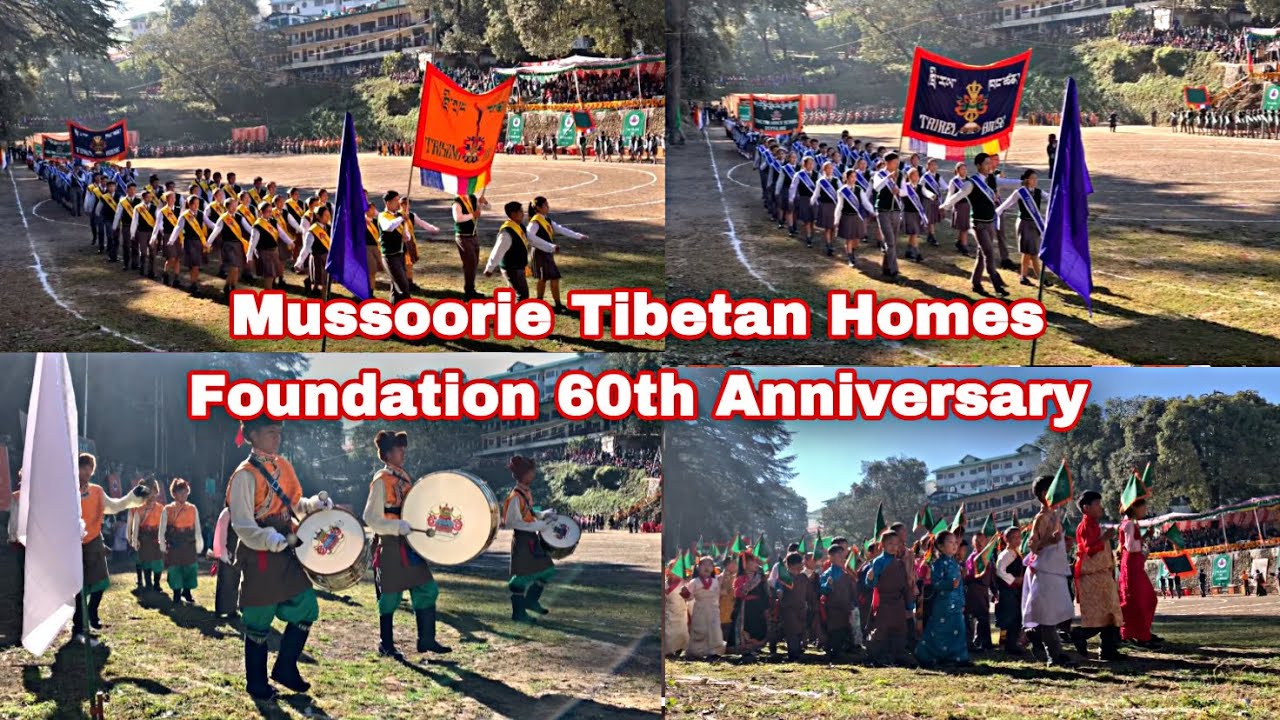 March Pass performed on 60th Anniversary of Tibetan Homes Foundation Mussoorie