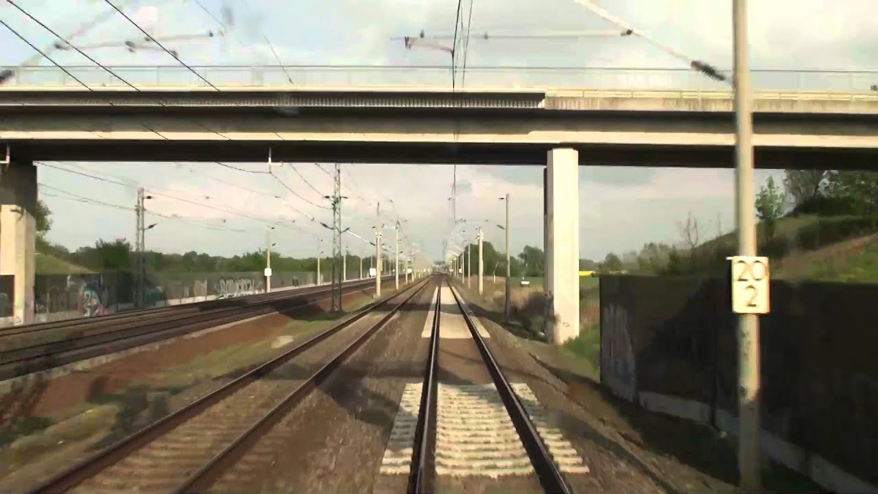 Führerstandsfahrt: Rathenow - Bln. Spandau - Bln. Gesundbrunnen