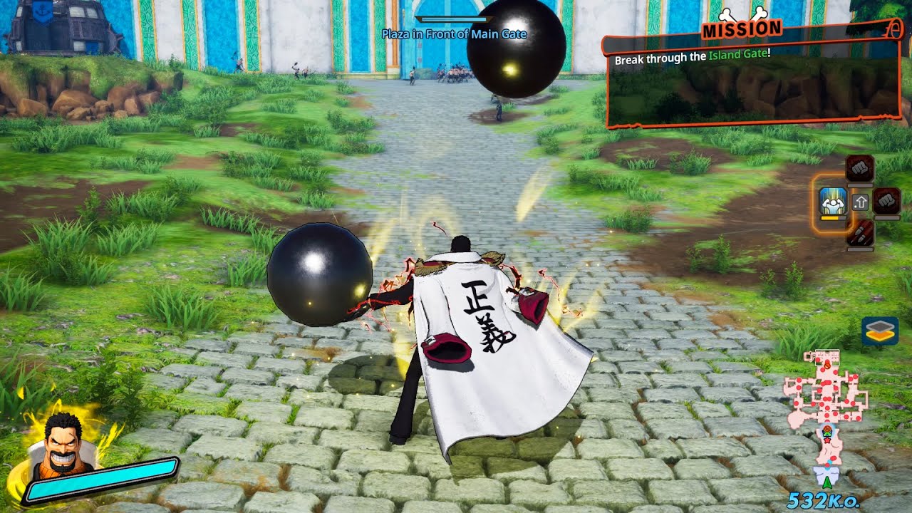 【海賊無双4】ガープ モーション集【ONE PIECE Pirate Warriors 4】