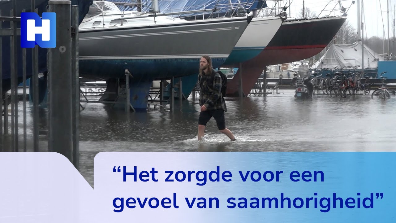 Hoogwater in Hoorn: politie moet bewoners wekken