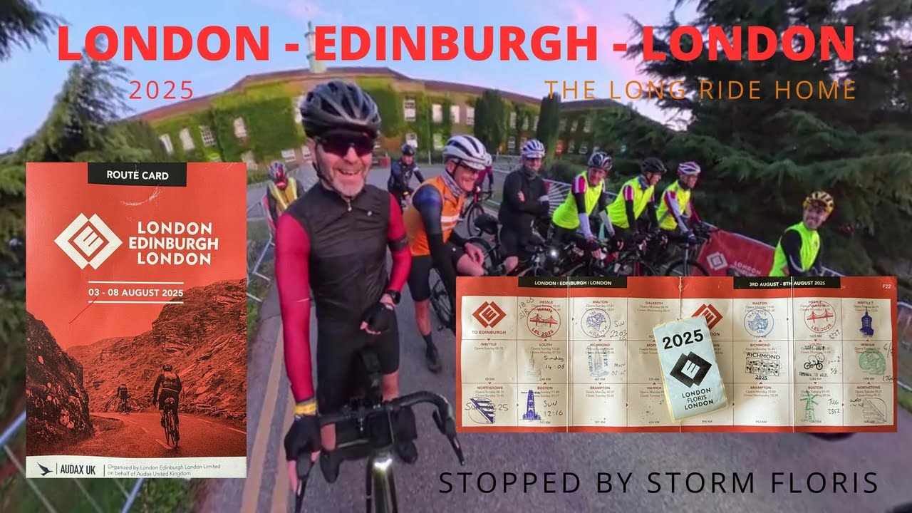 LONDON - EDINBURGH - LONDON 2025: Stopped by Storm Floris