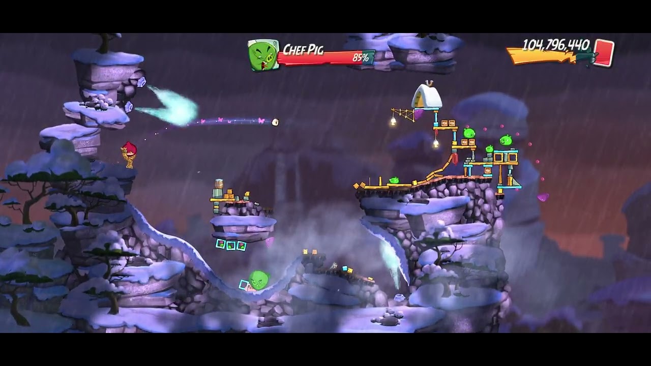 Angry Birds 2 King Pig Panic 4. Boss room only. Level 2026. January 31/2026 