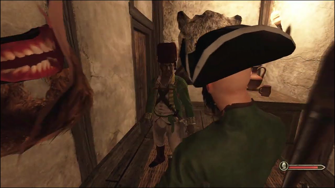 Черный Миша: Обновленная версия Черного Медведя - 1 сезон, 5 серия: За линией фронта - 1700 год