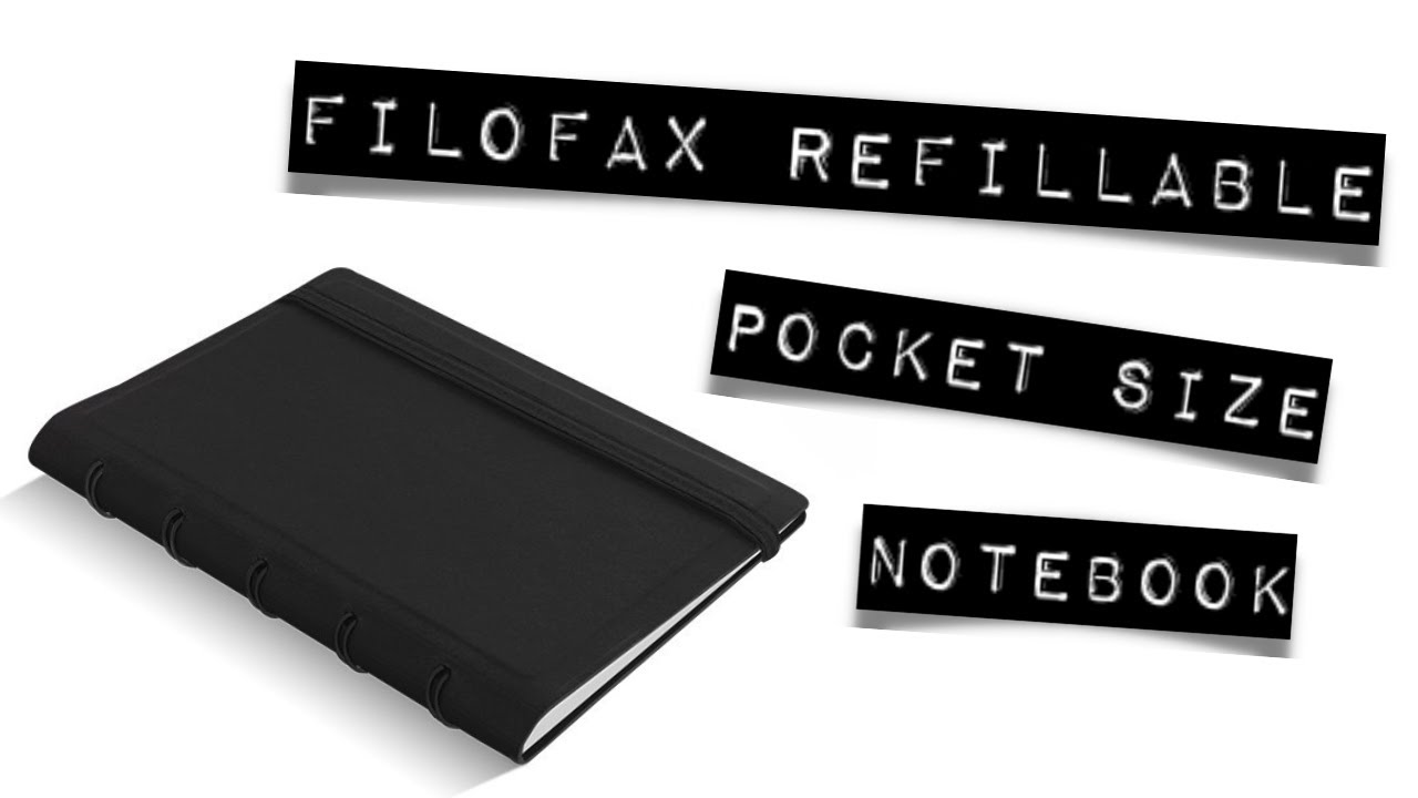 Hybrid notebook? Filofax refillable notebook in pocket size