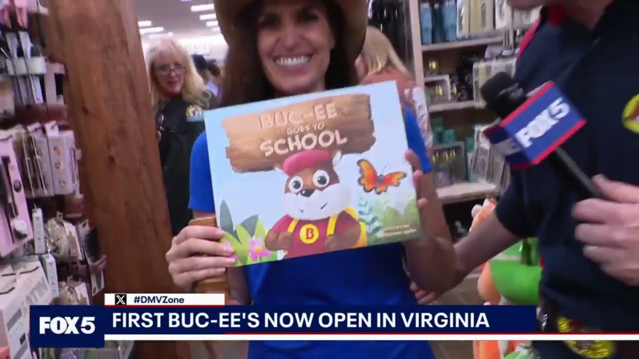 Erin Como Walks Through the Brand New Buc-ees in Virginia, Checks Out All They Have to Offer.
