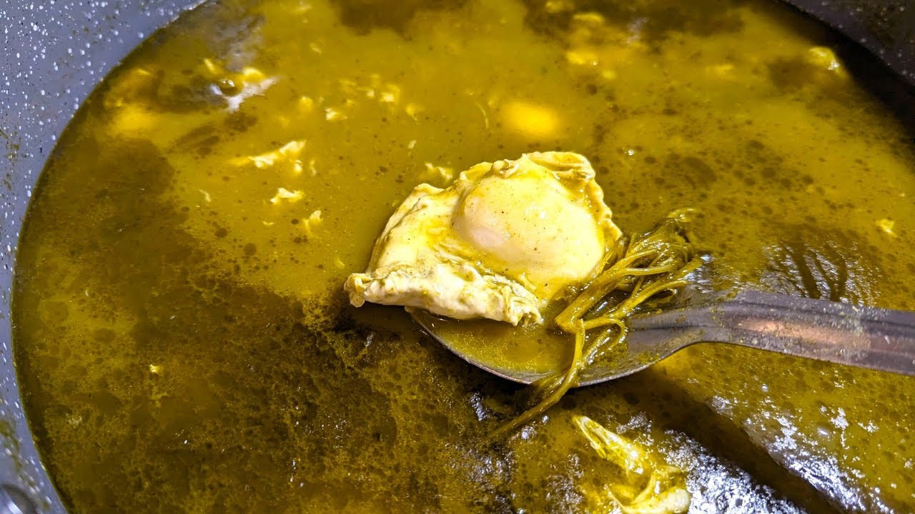 CALDILLO DE HUEVOS EN CHILE VERDE DE PUEBLO/MARY CON SABOR COSTEÑO#comida #comidadepueblo #cocina