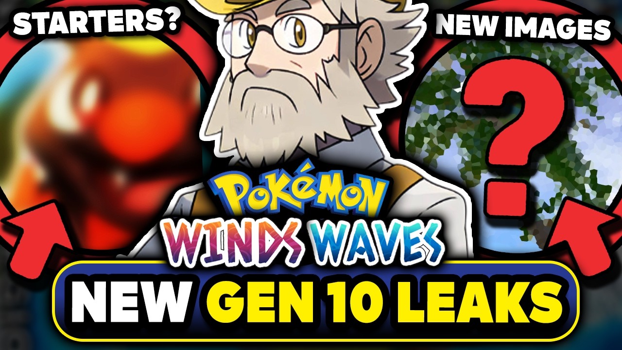 POKEMON NEWS! NEW Gen 10 Starter IMAGES? NEW Gen 10 LEAK Updates & Nintendo Rumors!