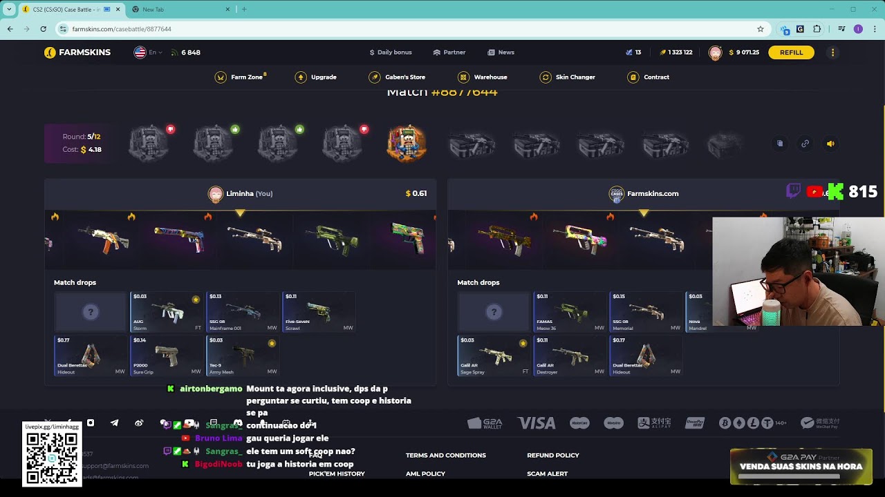 AOVIVO REACT Furia x AStralis
