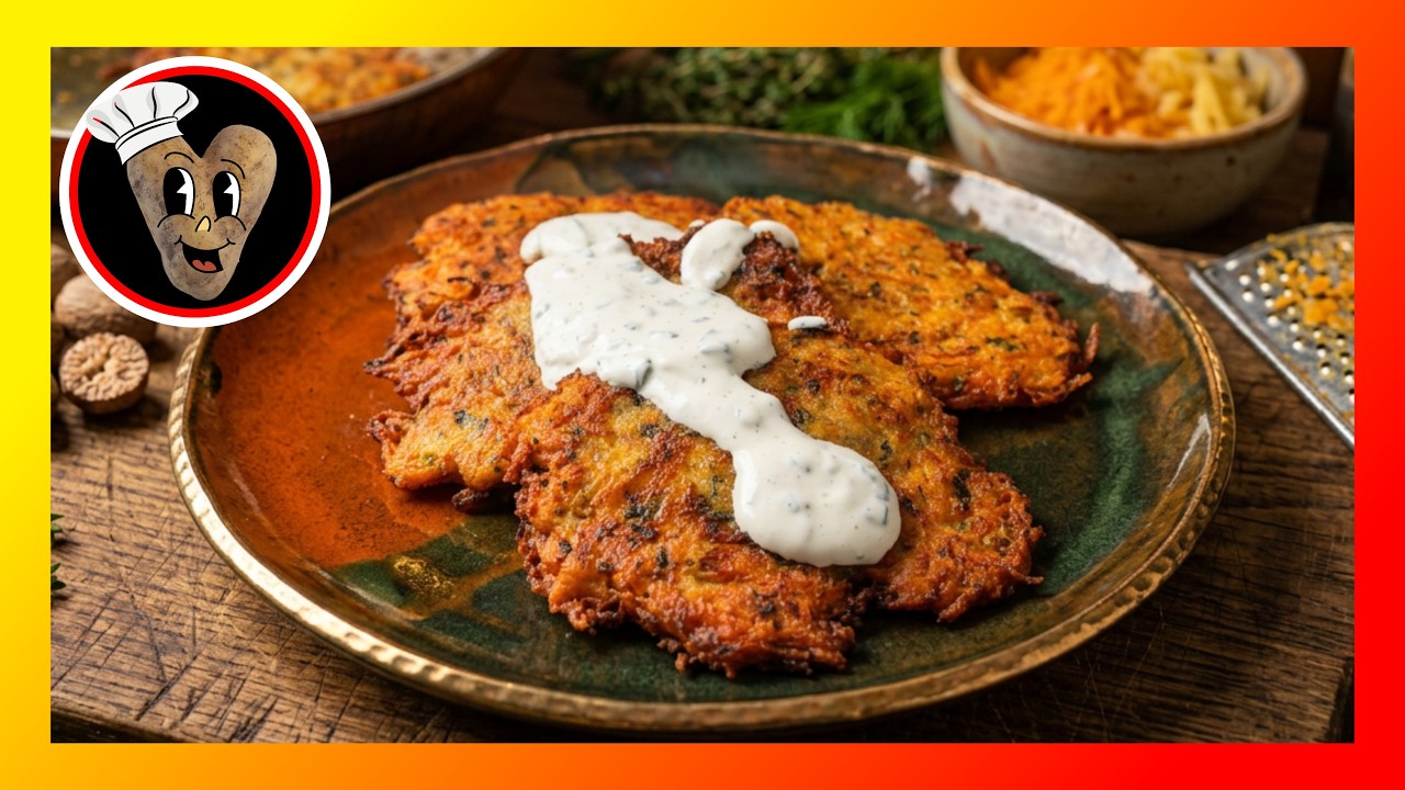 Kürbis-Kartoffel-Puffer 🎃 | Knusprig, einfach & unglaublich lecker!