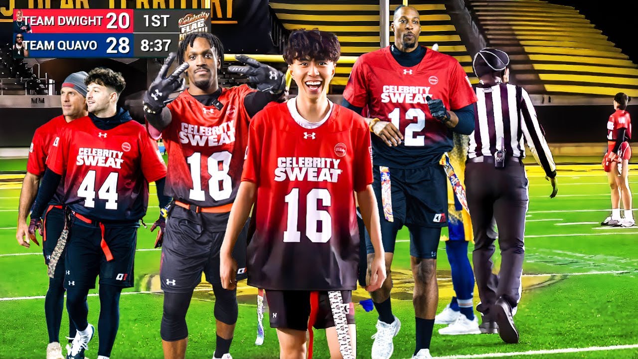 Ray’s FIRST Celebrity Flag Football Game! 🏈