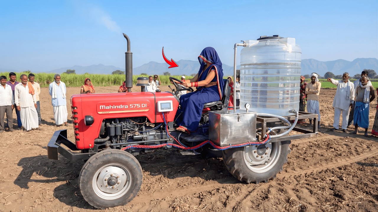 “बहू ने बनाया पानी से चलने वाला ट्रैक्टर…😱 लेकिन ससुर ने गुस्से में तोड दिया उसका सपना, फिर जो हुआ!”