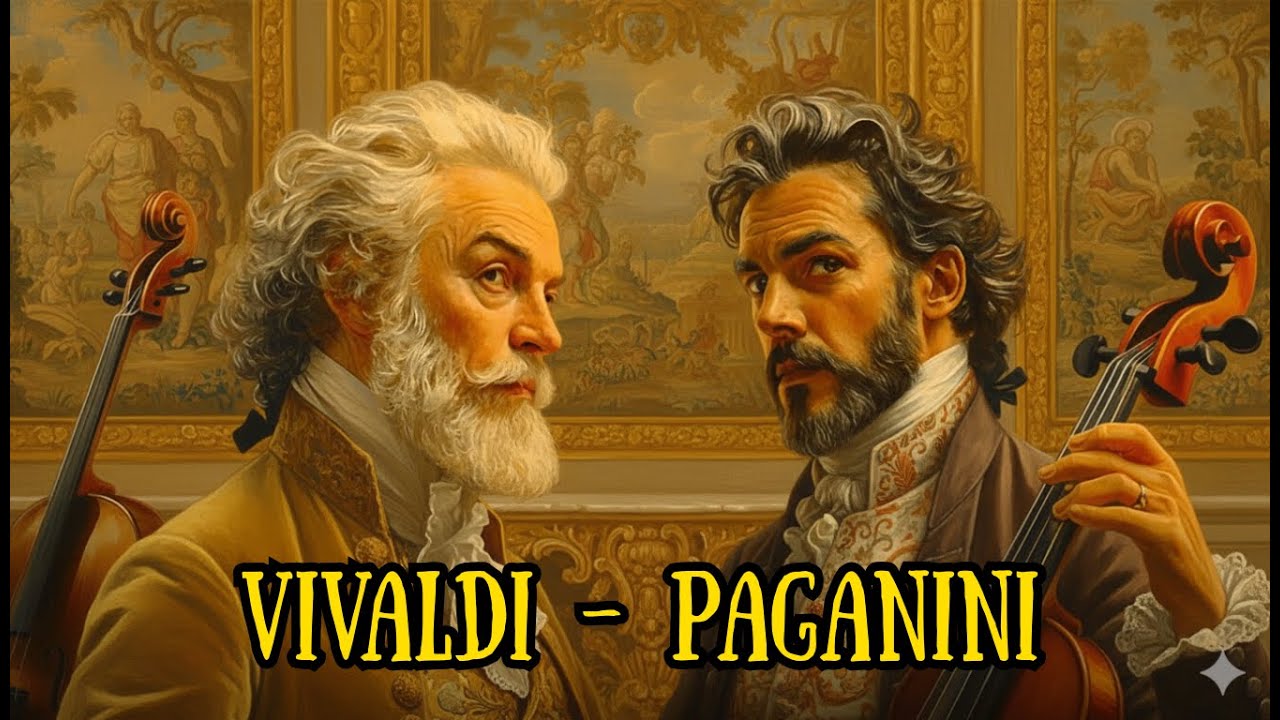 Vivaldi vs Paganini: How Their Genius Still Inspires Modern Musicians🎻 | Timeless Violin Legends