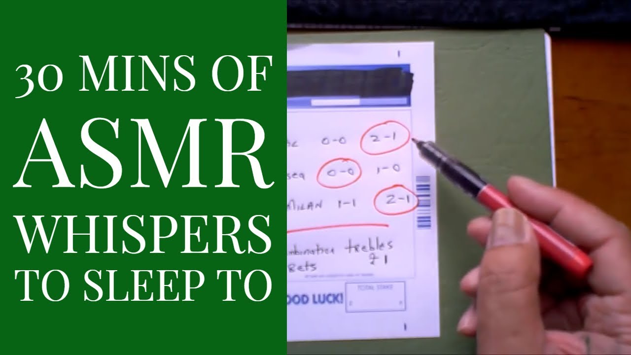 Unintentional ASMR 🖋️ VERY Relaxing Voice Talks Whisper Quiet About How To Place A Football Bets ⚽