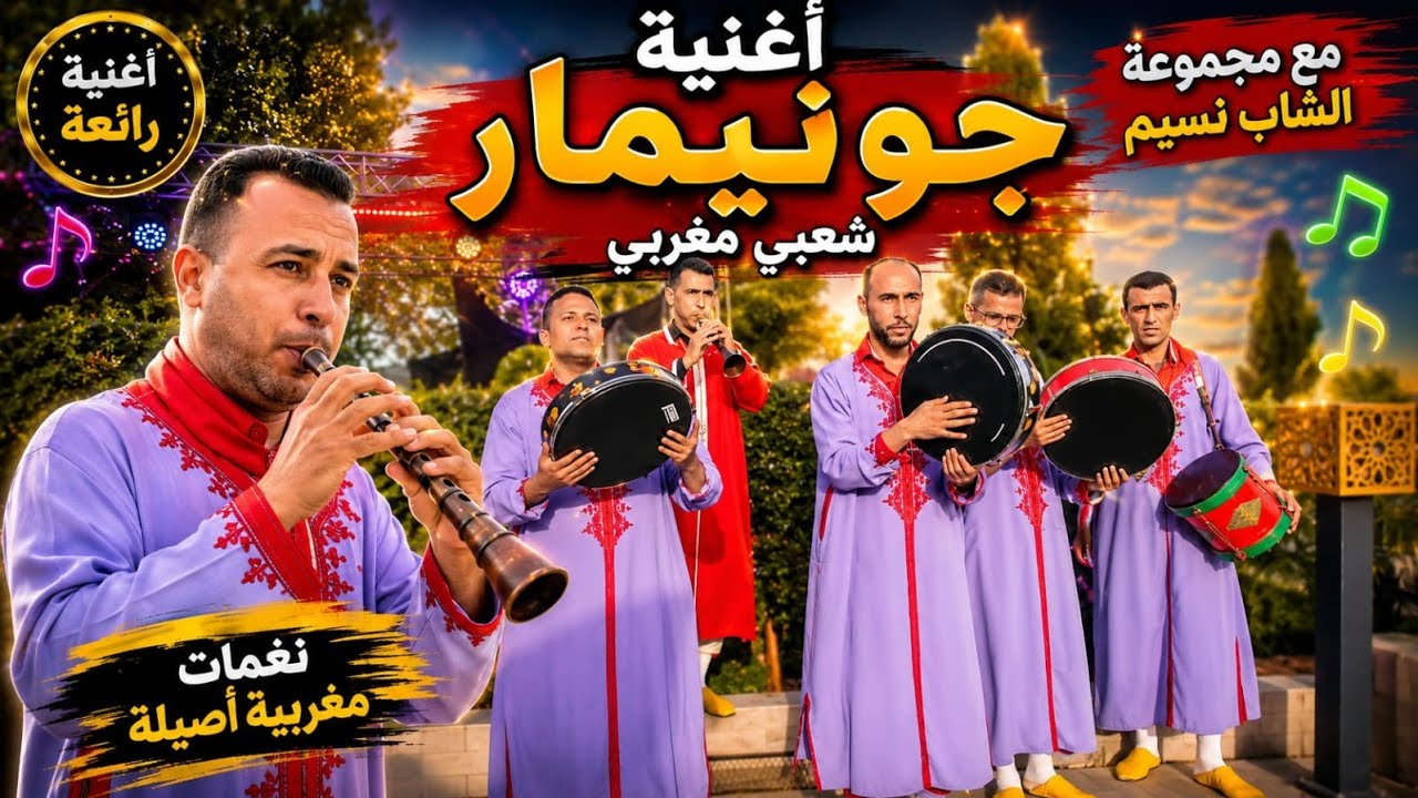 كشكول شعبي( جونيمار ) مع مجموعة الشاب نسيم group cheb nassim  0671125547