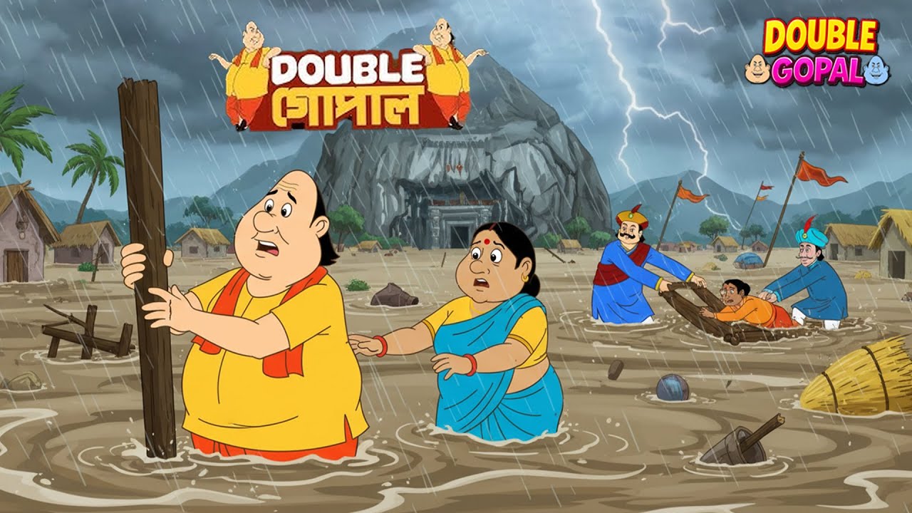 বন্যায় বিধ্বস্ত কৃষ্ণনগর! গোপাল কি গ্রাম বাঁচাতে পারবে? | গোপালভাঁড় | Gopal Bhar | Most Papular