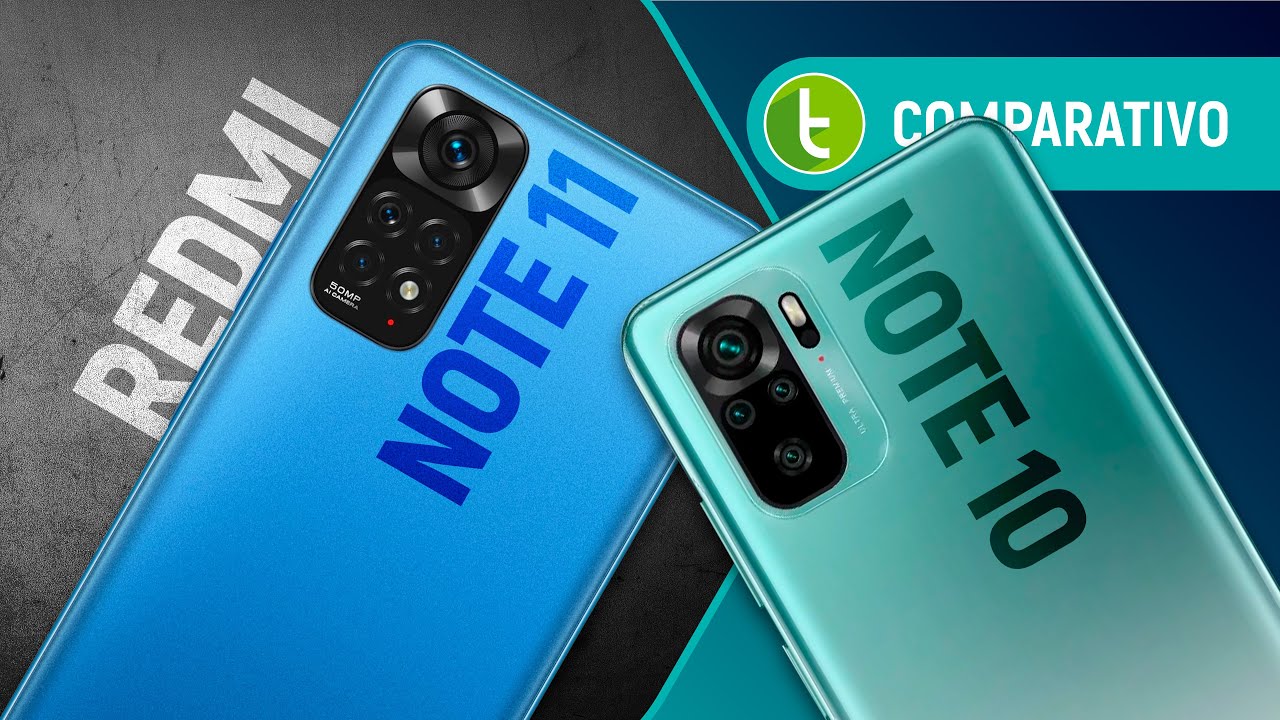 REDMI NOTE 11 vs REDMI NOTE 10: NOVO CELULAR herda fama de bom em BATERIA? | Comparativo