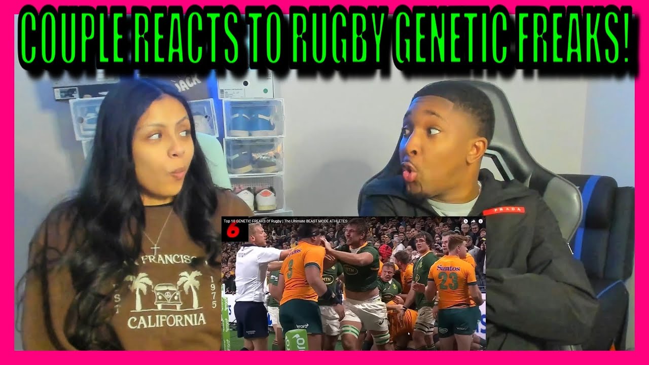 Top 10 GENETIC FREAKS Of Rugby -REACTION!
