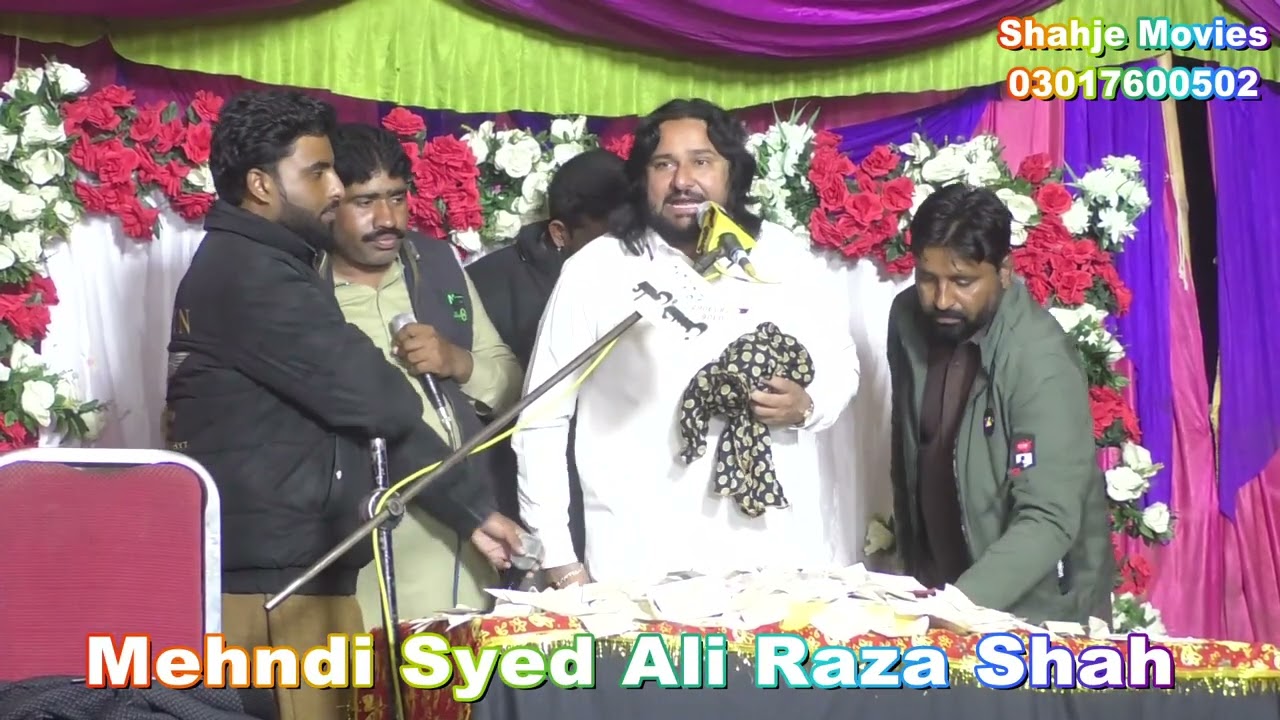 Zakir Mudassar Iqbal Jhamra Ka Naya Qasida Mehandi Program /Syed Ali Raza Shah Part 3/25/12/2025//