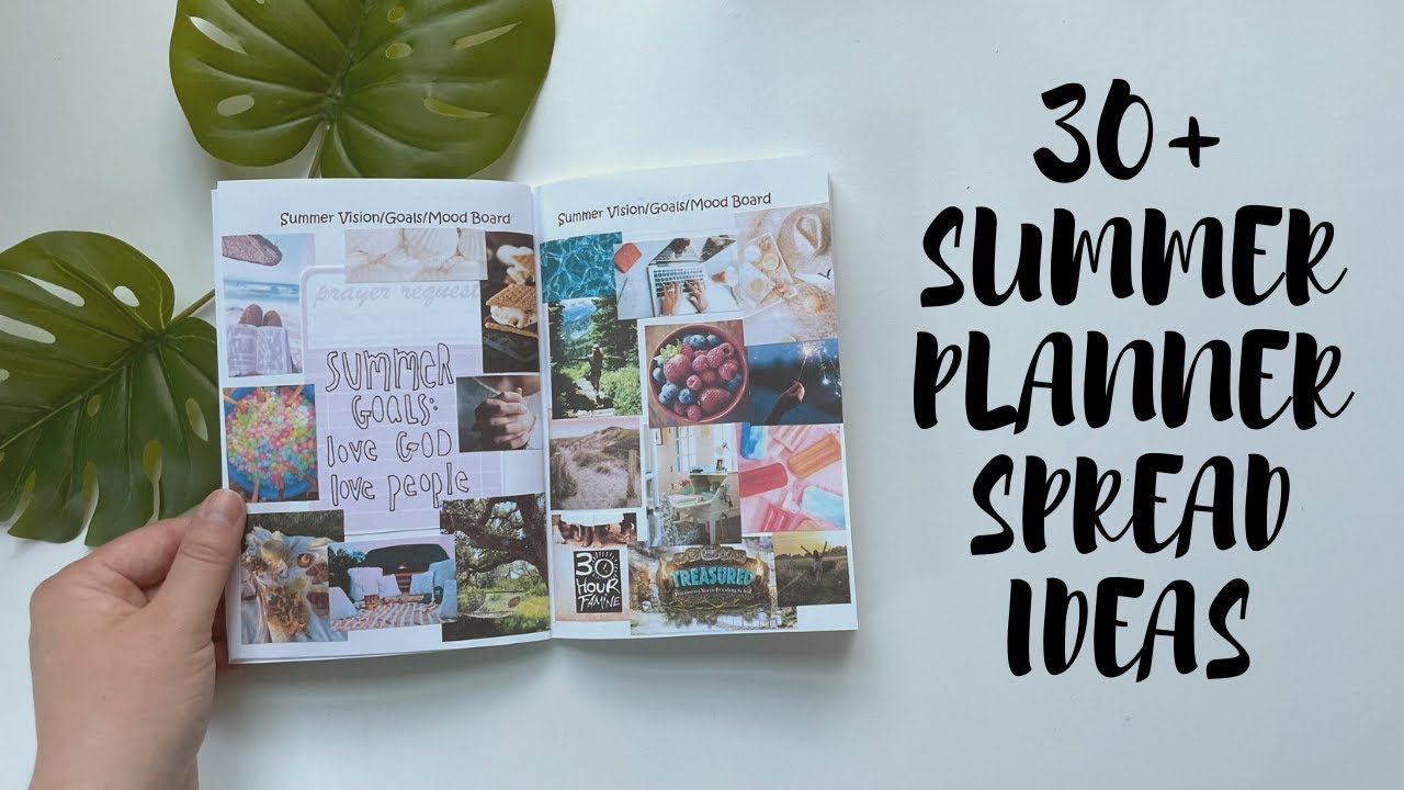Summer Journal Set Up | 30+ Summer Planner Spread Ideas | Creative Faith & Co.