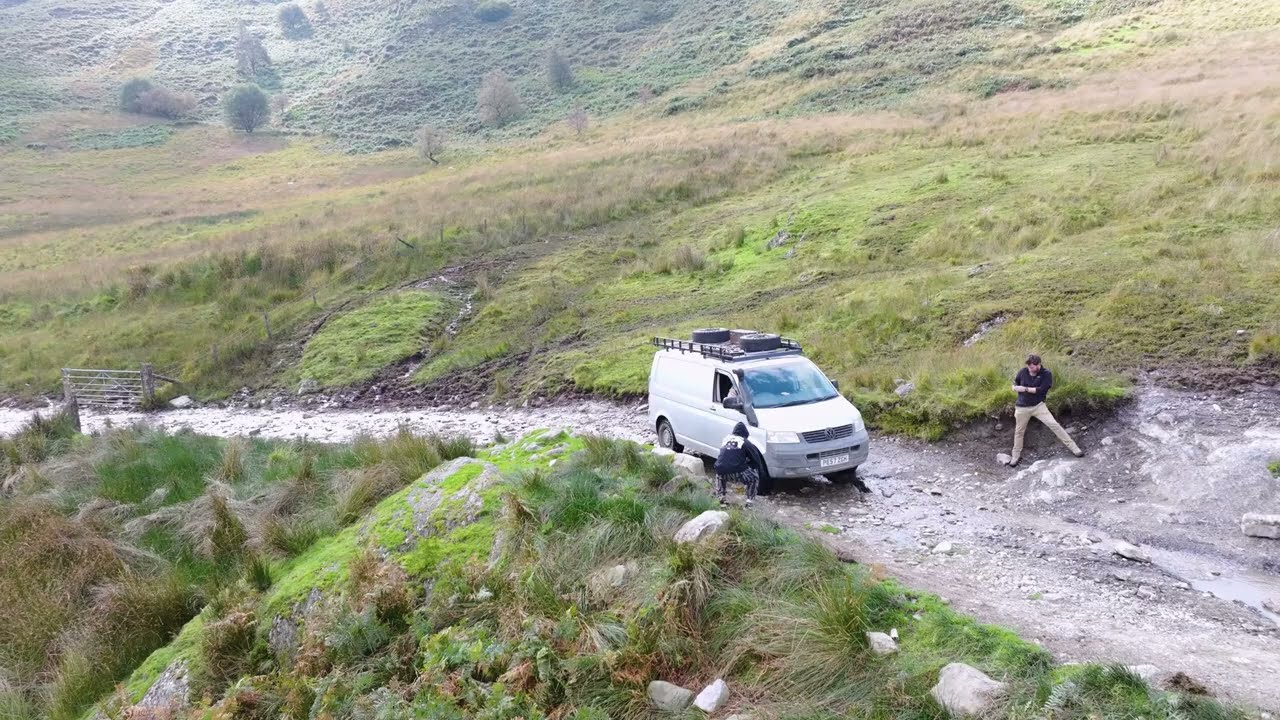 Off-Roading Adventure in the Welsh Mountains | Filmed by C&C Drone Services