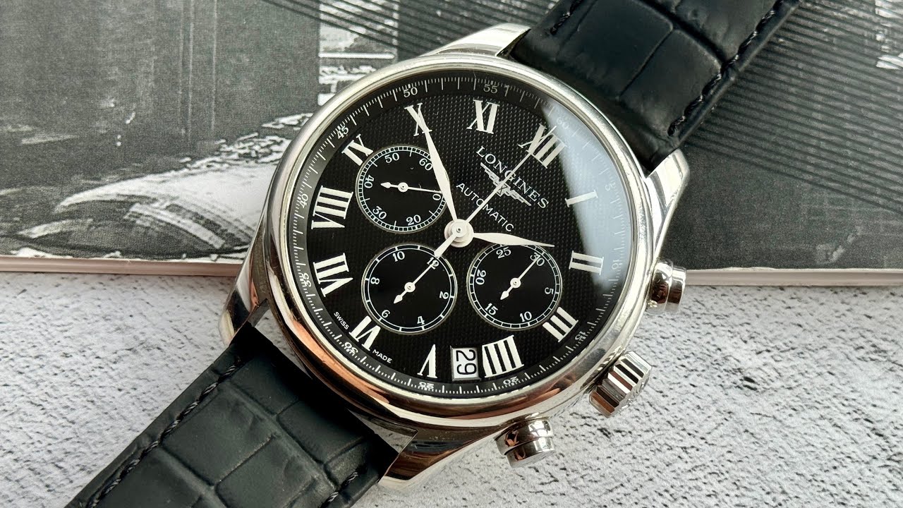 Обзор часов Longines Master Collection хронограф 44мм