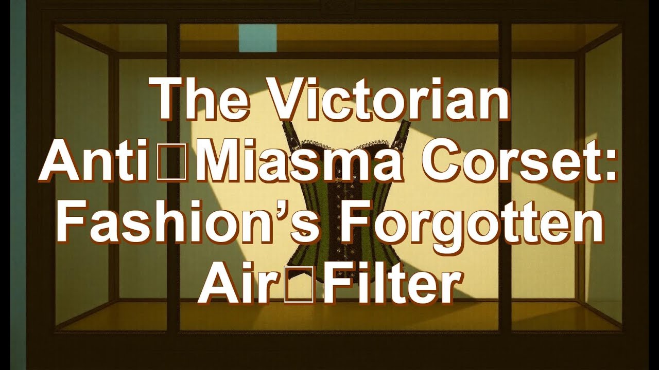 The Victorian Anti‑Miasma Corset: Fashion’s Forgotten Air‑Filter