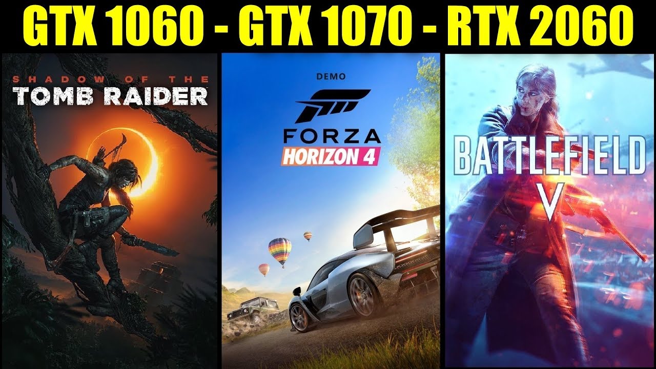 RTX 2060 vs GTX 1070 vs GTX 1060 | 1080p - 1440p | FRAME-RATE TEST COMPARISON #1