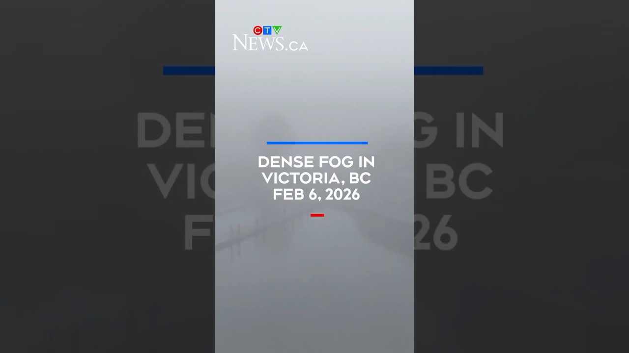Near zero visibility this morning in parts of Vancouver Island.