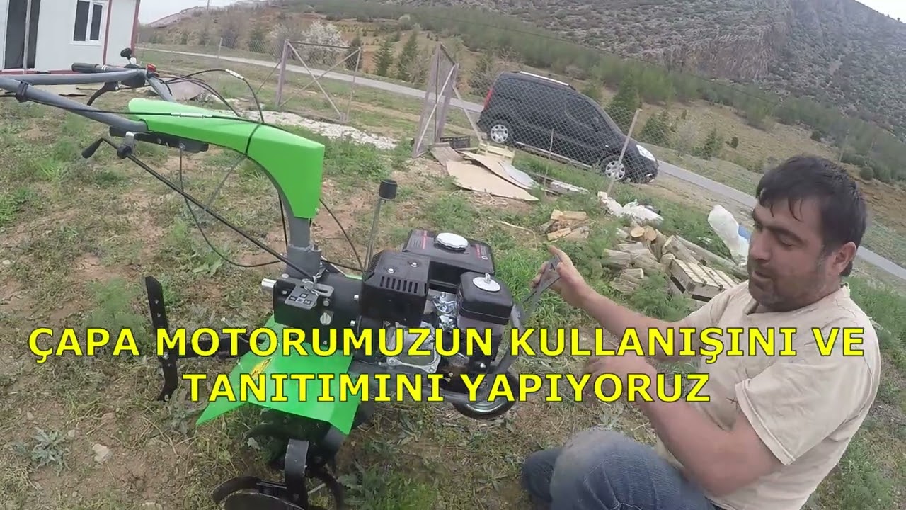 TARAL 210 M 6,5 HP ÇAPA MOTORU KURULUMU VE İLK DENEME SÜRÜMÜ