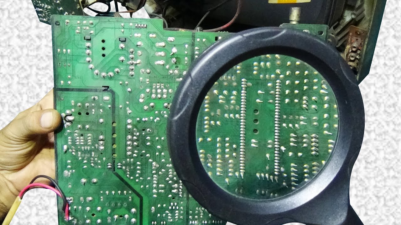 How To Repair Power Problem Of China Made Color Television (Part 15) - Very Useful