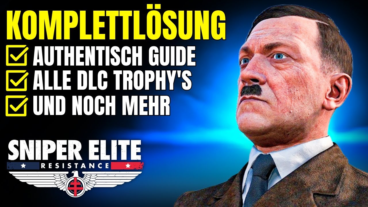 Licht, Kamera, Achtung: Alle Trophäen easy freischalten | Sniper Elite Resistance DLC | Deutsch