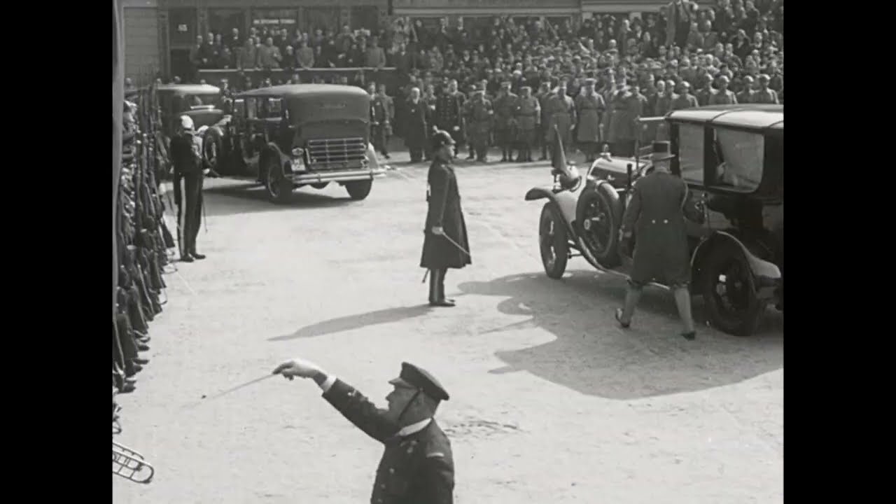 Vrijwillige Landstorm - 1934 - Erewacht Uitvaart HM Koningin Moeder Emma