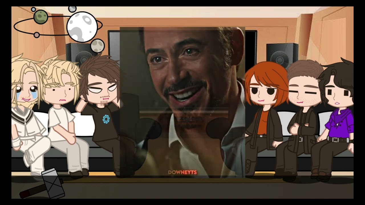 Avengers react to each other (Tony Stark) 1/?? | No thumbnail!