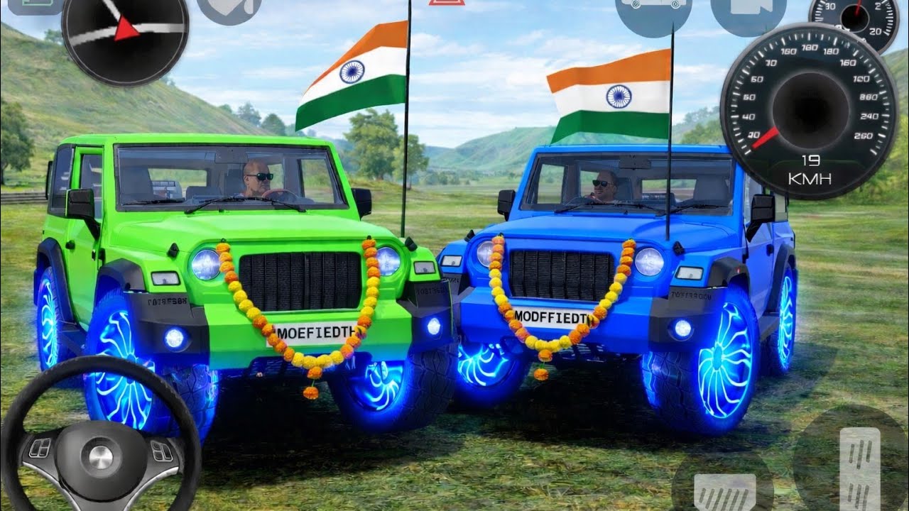 😱Indian Car Simulator 3D Gameplay | Realistic Indian Roads | Car Mods & Fun | Desi Vibes