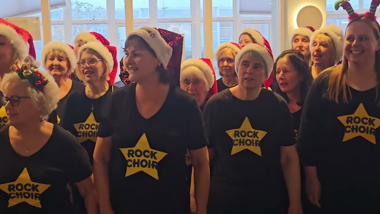 🎄🎄MERRY CHRISTMAS EVERYONE Rock Choir PRESTON HOSPITAL 19th December 2025🎄🎄✨️