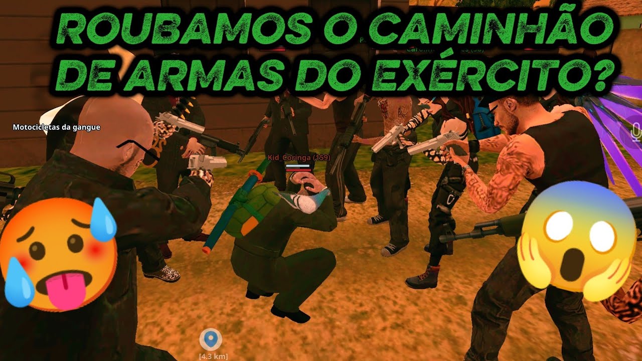 TENTAMOS ROUBAR O ARMAMENTO DO EXÉRCITO!! 😱🥵 - Rio rise